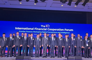 President Rhee Attends the 10th International Financial Cooperation Forum