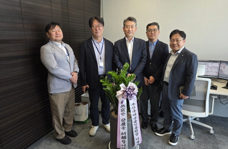 이명호 원장, DB증권 BIFC 63층(D-space) 입주 축하 및 환담